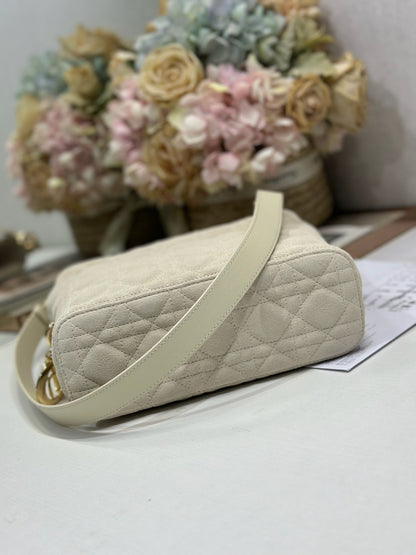 Dior 2026 Bag 27cm Multicolor Velvet Leather 289496