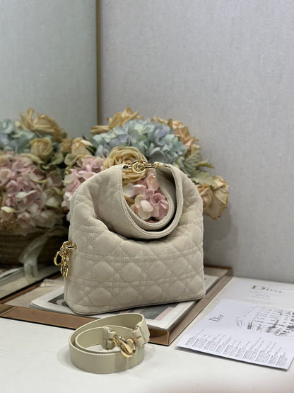 Dior 2026 Bag 27cm Multicolor Velvet Leather 289496