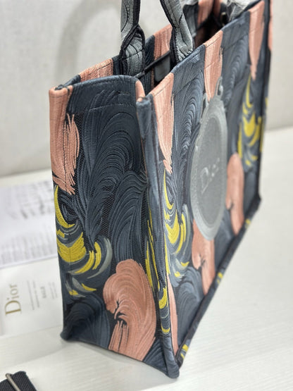 Dior 2026 Book Tote Bag Multicolor Canvas 290879