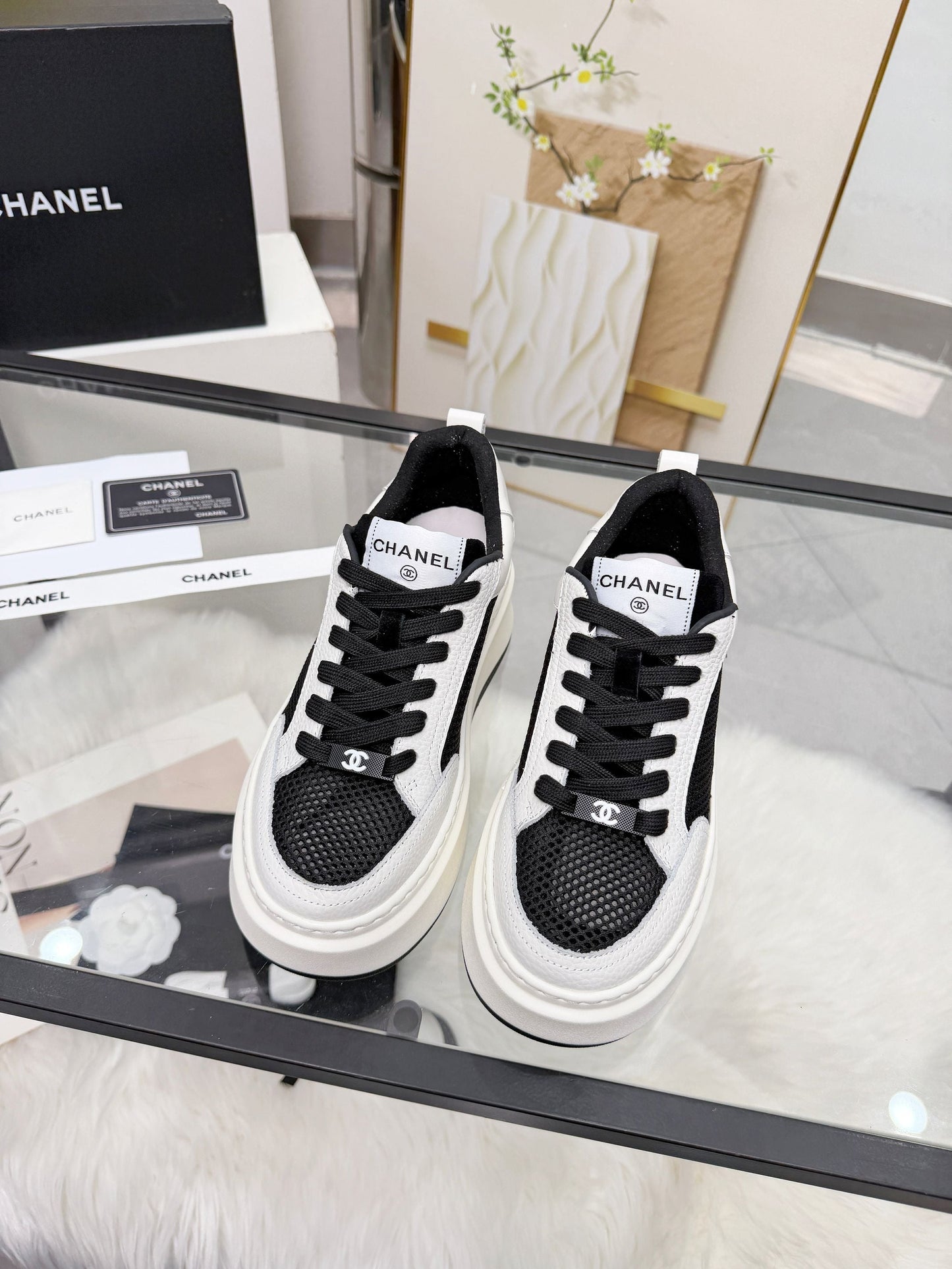 Chanel 2026 New Sneakers Calfskin 837357