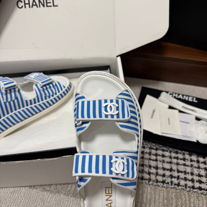 Chanel 2026 Dad Sandals 25mm Fabric 802917