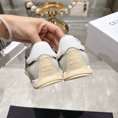 Celine Racer Sneaker Grey Suede Lace 679824