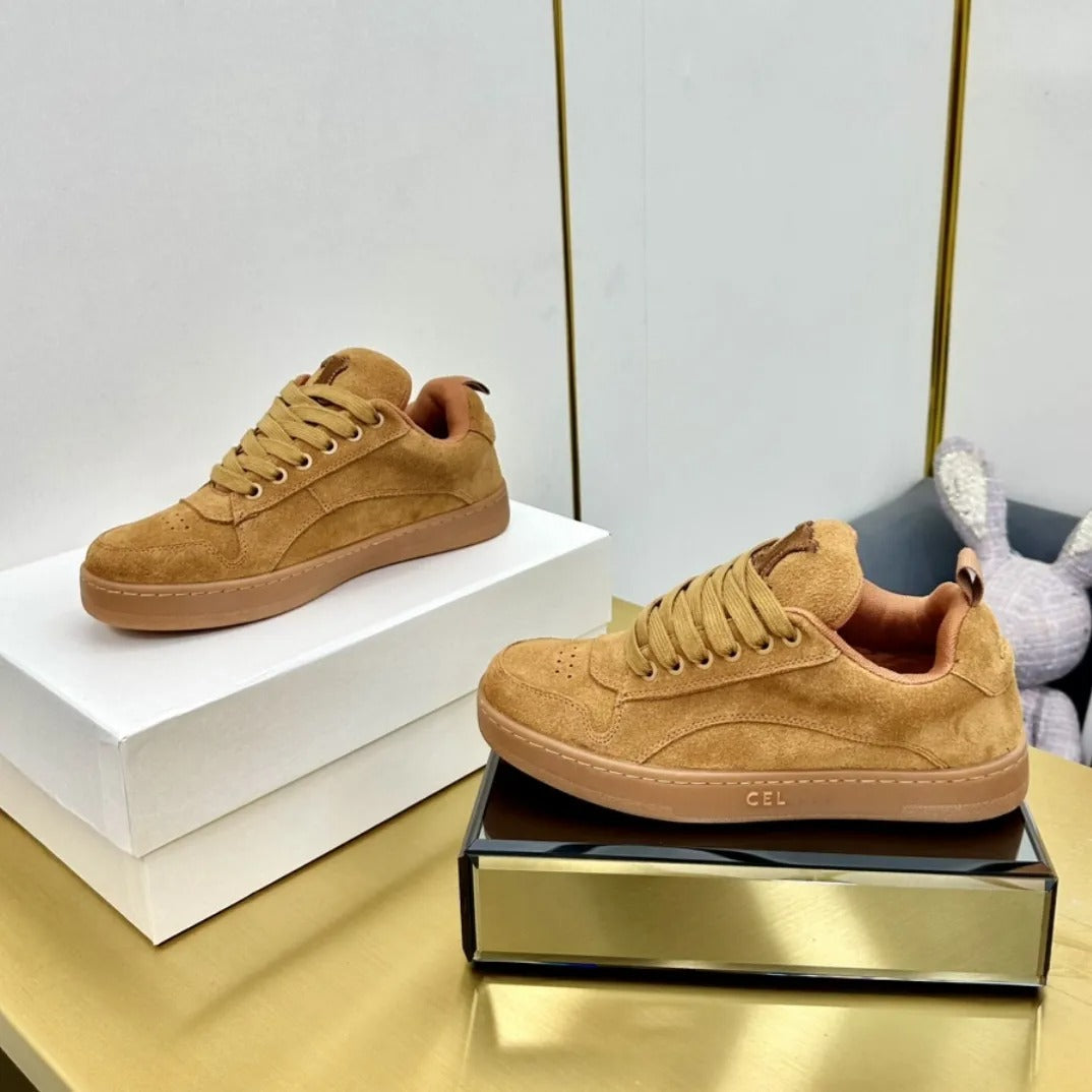 Celine Huntington - Low Top Sneakers Suede & Mesh