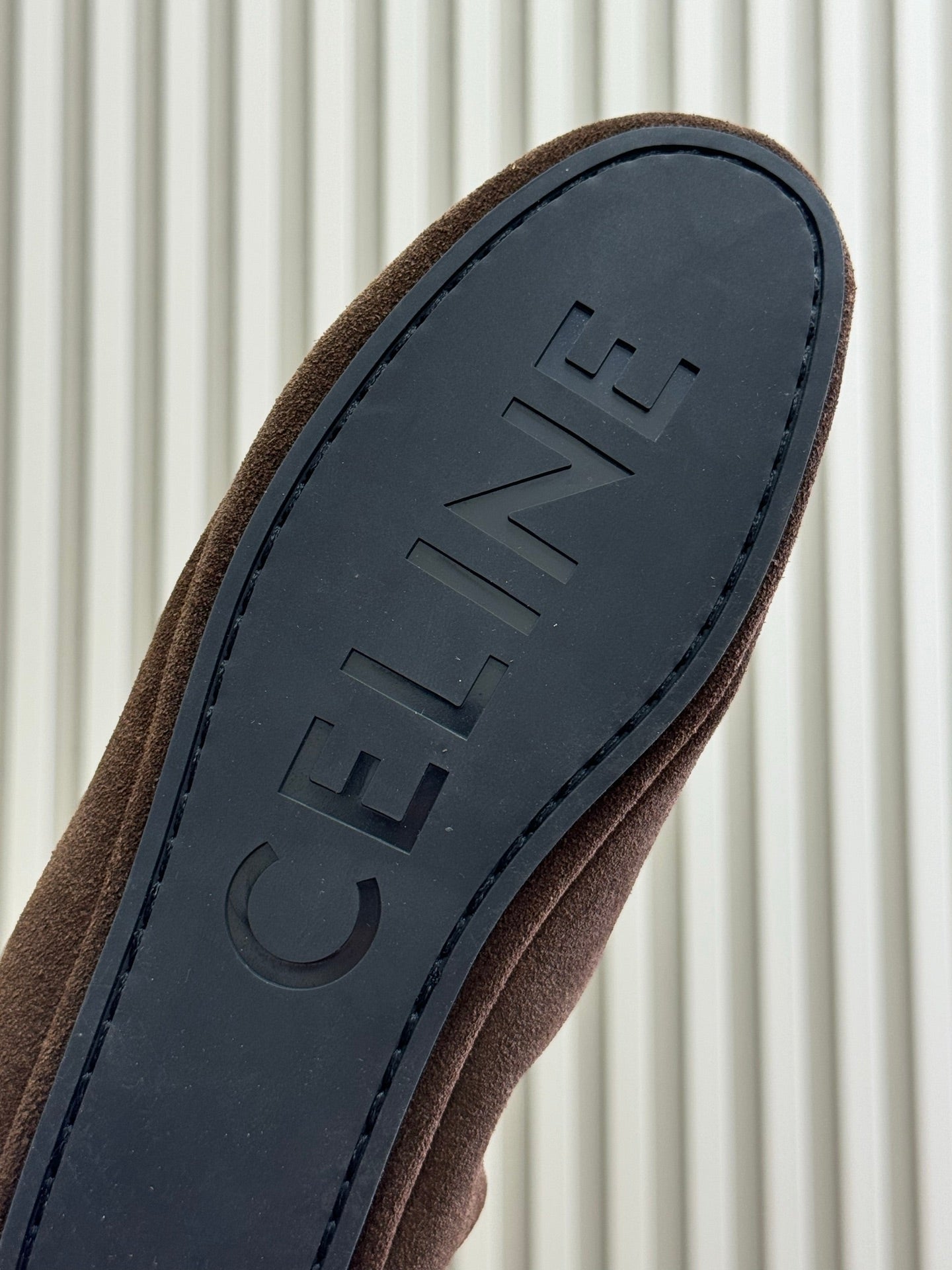 Celine 2026 Adam Loafer Brown Suede 467649