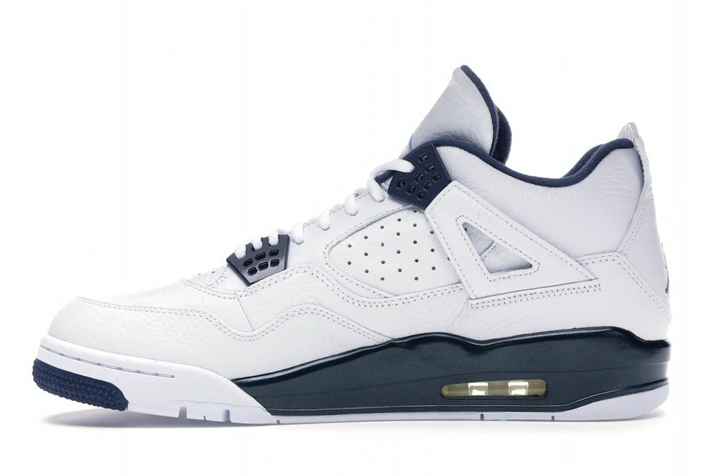 Jordan 4 Retro Columbia Sneakers - Vintage Inspired | Rotation Essential