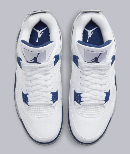 Jordan 4 Retro Midnight Navy Sneakers - Elite Edition | Top Pick