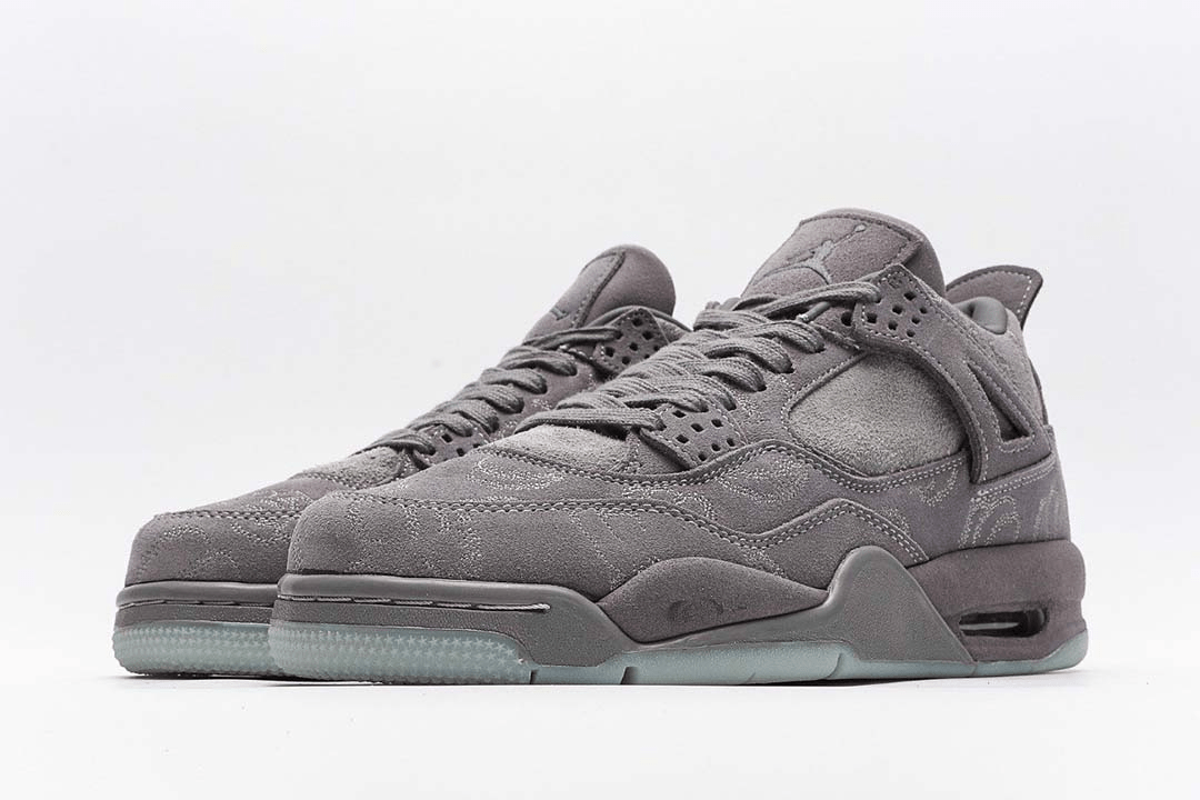 Jordan 4 x KAWs Grey Sneakers - Hype Release | Silhouette King