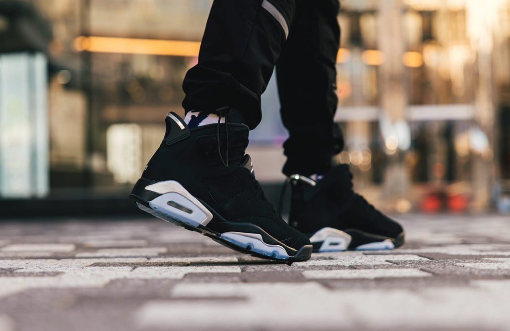 Jordan 6 Retro Chrome Metallic Silver Sneakers - Streetwear Essential