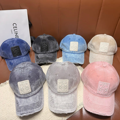 LV Washed Baseball Cap Details Baseball Cap